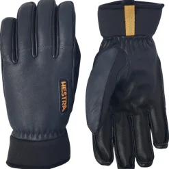 Army Leather Wool Terry Handschuhe