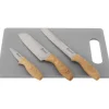 Caldas-Messerset mit Schneidbrett