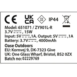 Carnelian DC 600 Laterne