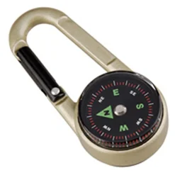 Compass/Thermometer Carabiner