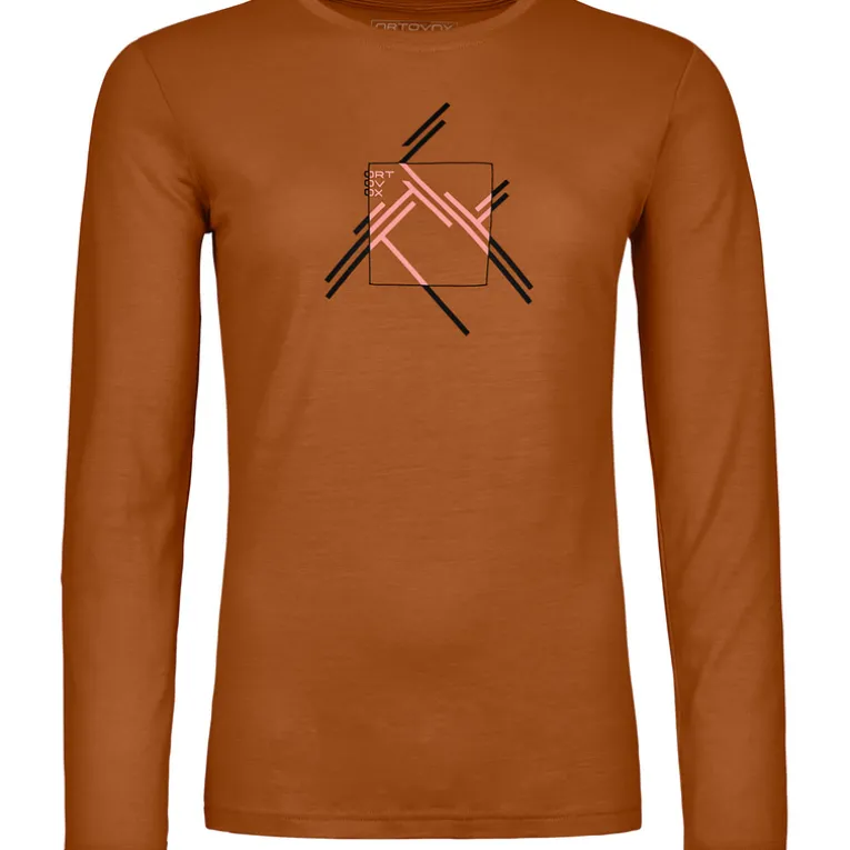 Damen 185 Merino Mtn Cutout Longsleeve