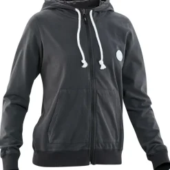 Damen Bege Hoodie Jacke