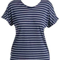 Damen Drayden Reversible Stripe T-Shirt