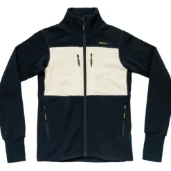 Damen Egga Grid Merino Jacke