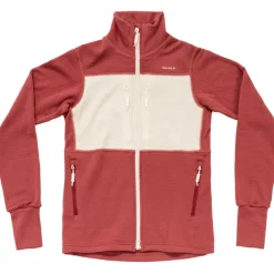 Damen Egga Grid Merino Jacke