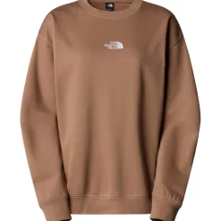 Damen Essential Oversize Crew Pullover