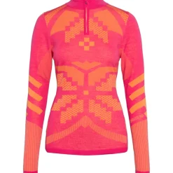 Damen Faith Half Zip Longsleeve