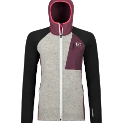 Damen Fleece GP Classic Knit Hoodie Jacke