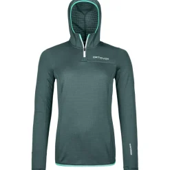 Damen Fleece Light Grid ZN Hoodie