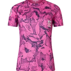 Damen Grid Floral LTD Printed Trikot
