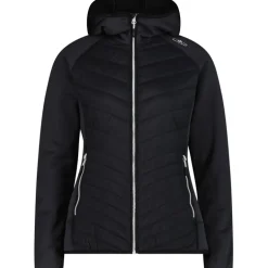 Damen Hybrid Hoodie Jacke