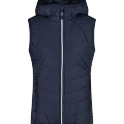 Damen Hybrid Hoodie Weste