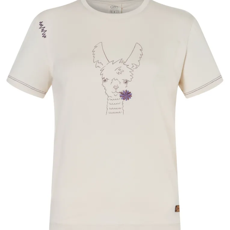 Damen Iseo Happy Alpaca Bergzeit T-Shirt