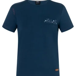 Damen Iseo Pocket Happy Flower Bergzeit T-Shirt