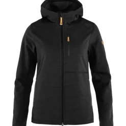 Damen Keb Fleece Hoodie Jacke