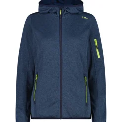 Damen Knitted Hoodie Jacke