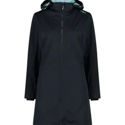 Damen Light Softshell Hoodie Parka