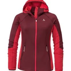 Damen Lodron Fleece Hoodie Jacke