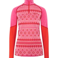 Damen Malia Half Zip Longsleeve