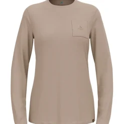 Damen Merino 200 Pocket Crew Neck Longsleeve