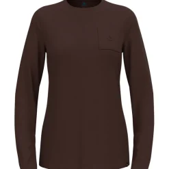 Damen Merino 200 Pocket Crew Neck Longsleeve