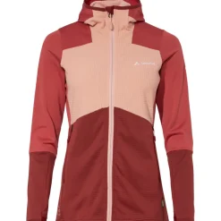 Damen Monviso Hoodie Grid Fleece Jacke