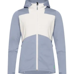 Damen Monviso Hoodie Grid Fleece Jacke