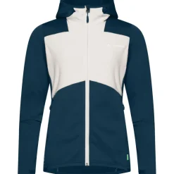 Damen Monviso Hoodie Grid Fleece Jacke