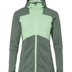 Damen Monviso Hoodie Grid Fleece Jacke