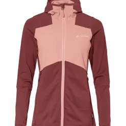 Damen Monviso Hoodie Grid Fleece Jacke