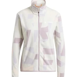 Damen Multi AOP Fleece Jacke