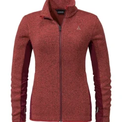 Damen Oberau Zip In Fleece Jacke