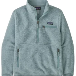 Damen Pile Retro Marsupial Pullover