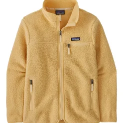 Damen Retro Pile Jacke