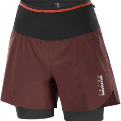 Damen S-Lab Ultra 2in1 Shorts