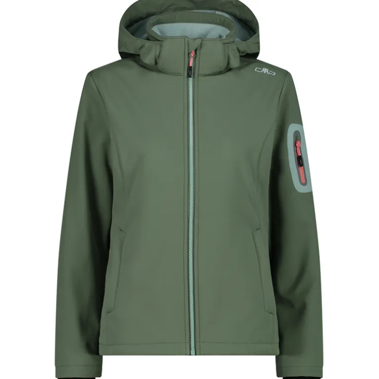 Damen Softshell Hoodie Jacke