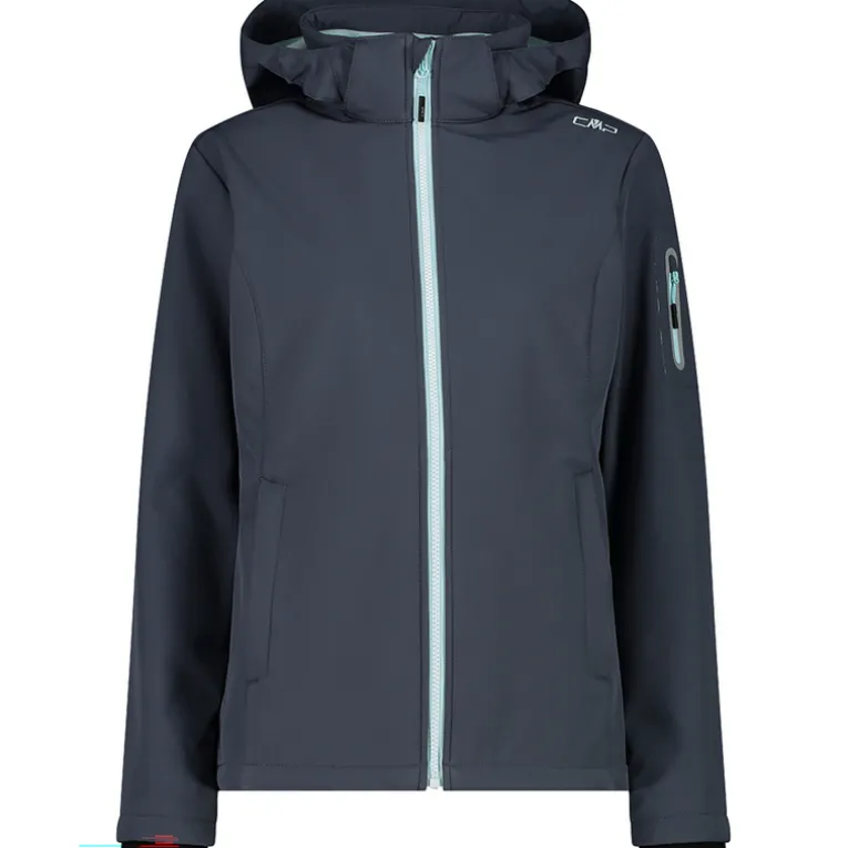 Damen Softshell Hoodie Jacke