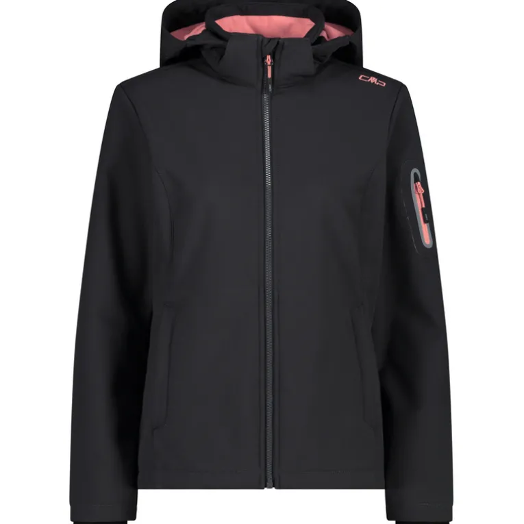 Damen Softshell Hoodie Jacke