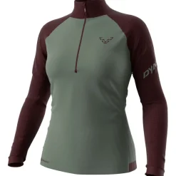 Damen Speed Polartec 1/2 Zip Longsleeve
