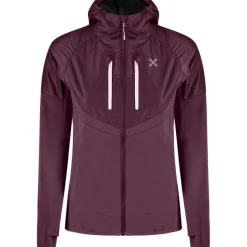 Damen Spitze Hybrid Jacke