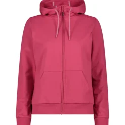 Damen Stretch Fleece Hoodie Jacke