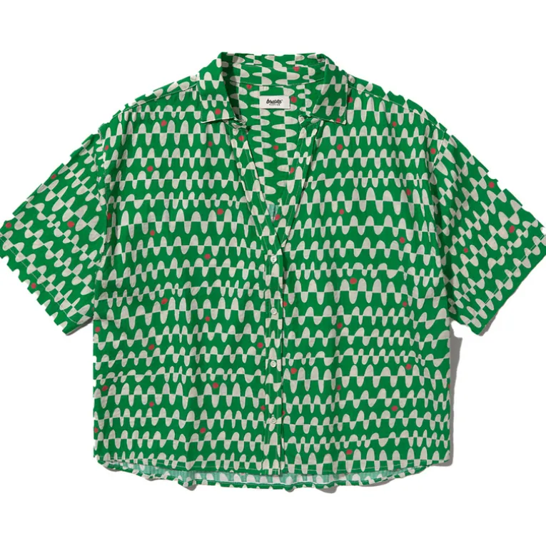 Damen Sunset Cropped Bluse