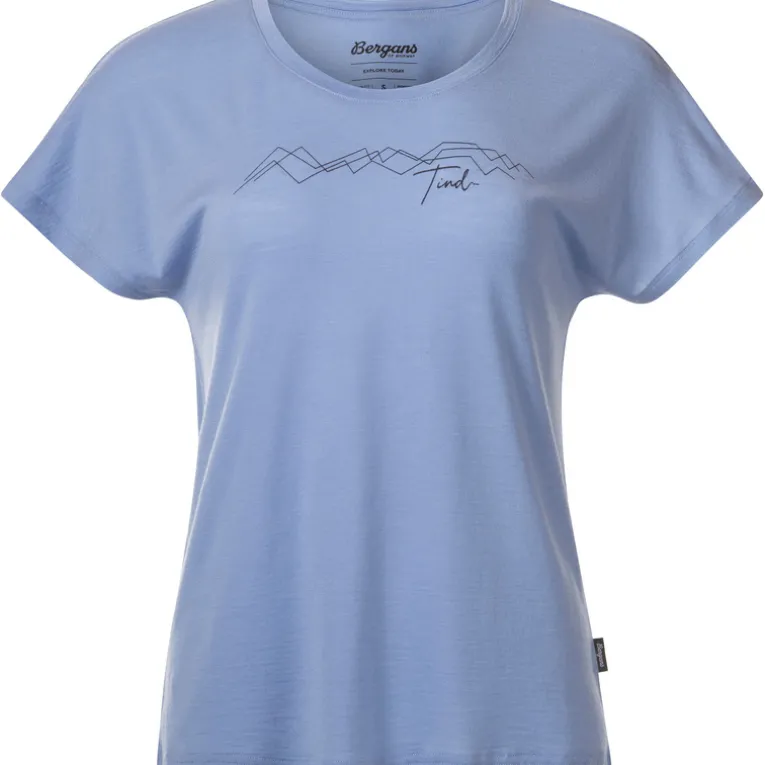 Damen Tind Crux Merino T-Shirt