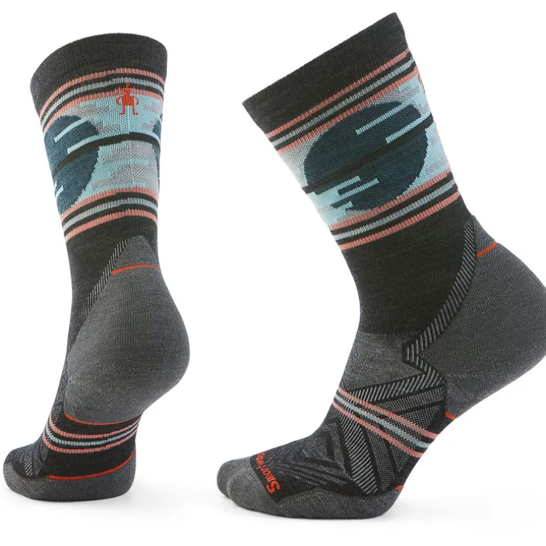 Damen Trail Run Targeted Sunset Trail Crew Socken