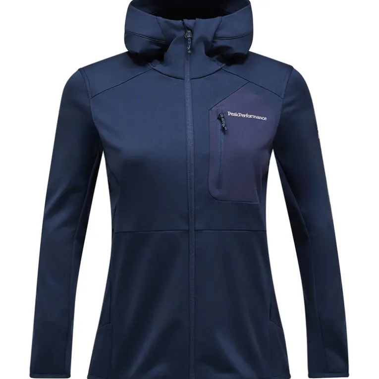 Damen Utility Light Hoodie Jacke