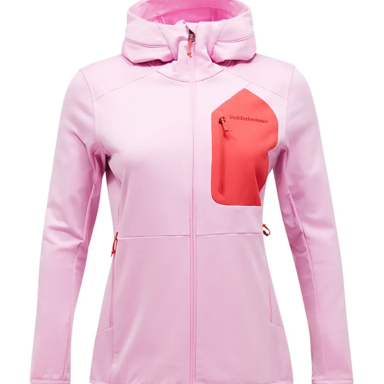 Damen Utility Light Hoodie Jacke