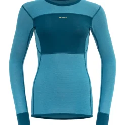 Damen Wool Mesh Longsleeve