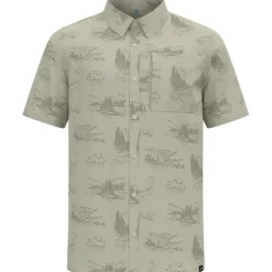 Herren Essential Print Hemd