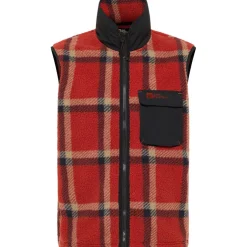 Herren Felslicht Check Weste