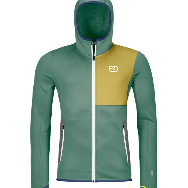 Herren Fleece Hoodie Jacke